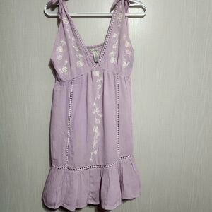 Jessica Simpson Purple Sleeveless Sundress Casual